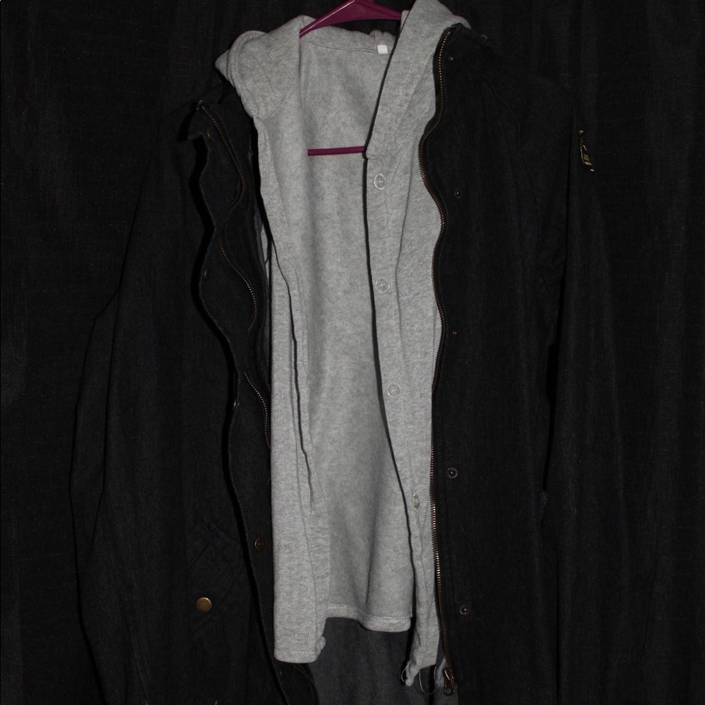 Bomber layered Jacket